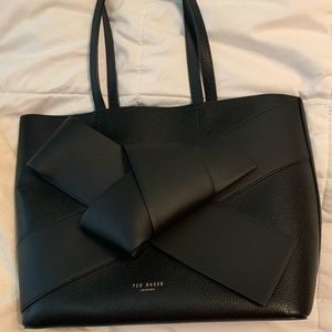 NWT authentic Ted baker shopper bag in black